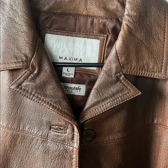 Wilson’s Leather Maxima Jacket Size Large - Picture 2 of 4